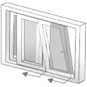 puerta osciloparalela